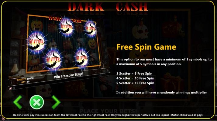 Free Spins Rules