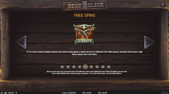 Free Spins Rules