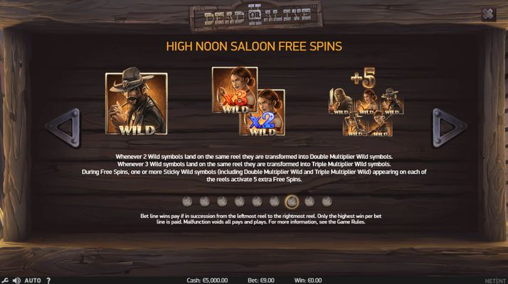 Free Spins Rules