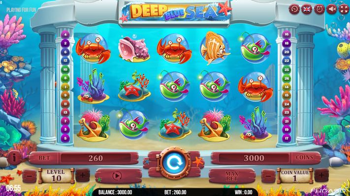 Deep Blue Sea :: Main Game Board
