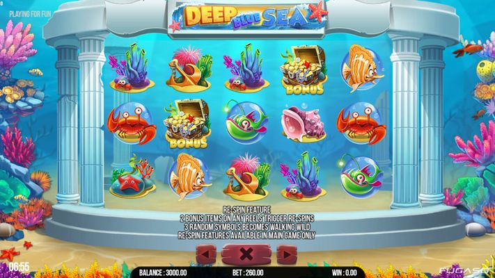 Deep Blue Sea :: Feature Rules