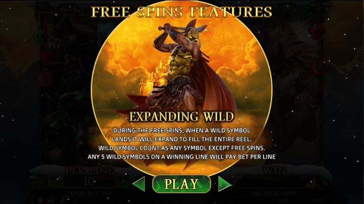 Expanding Wild Free Spins