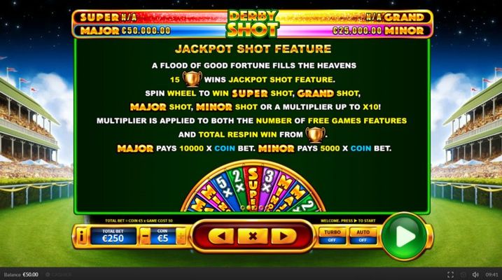 Jackpot Shot Feature