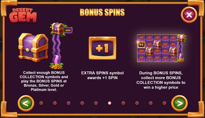 Desert Gem :: Bonus Spins