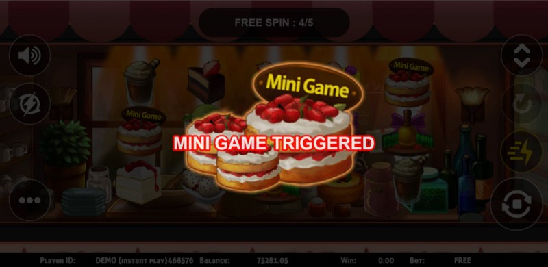 Mini Game trigged