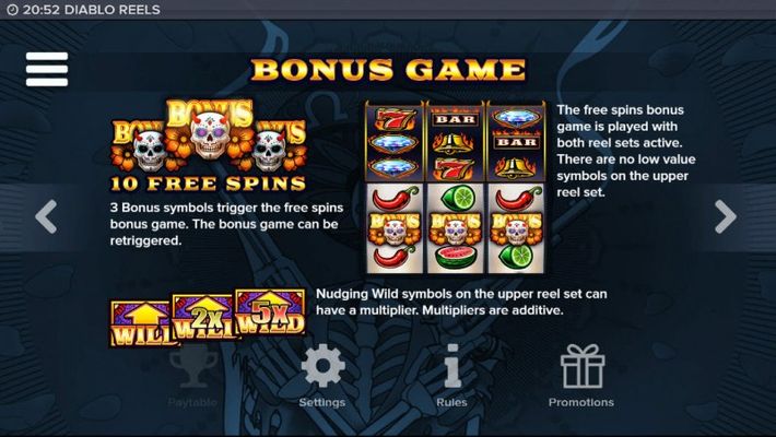 Bonus Game Rules