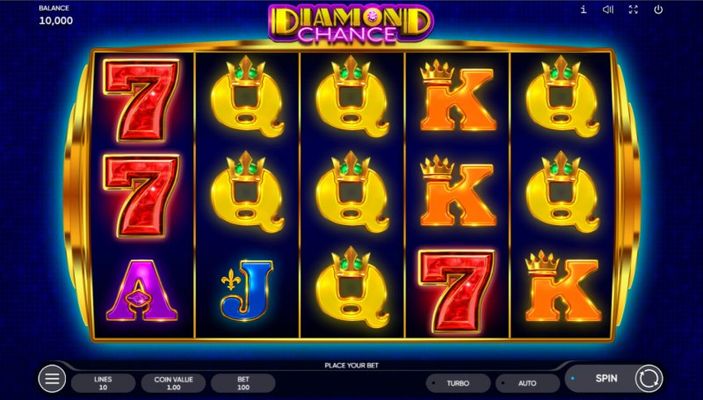 Diamond Chance :: Base Game Screen
