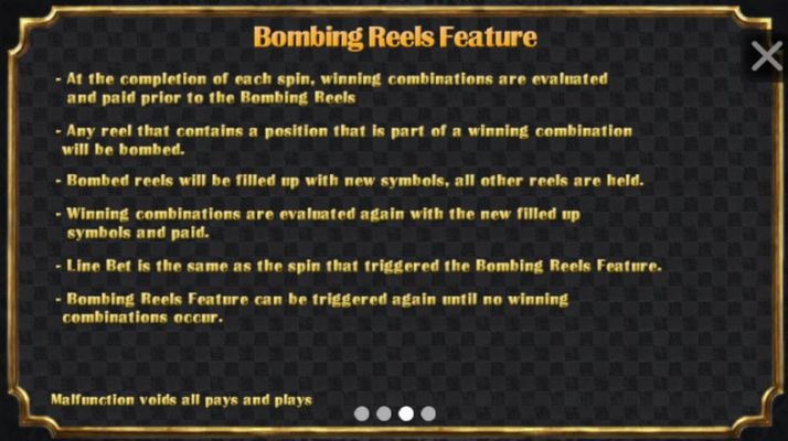 Bombing Reels Feature