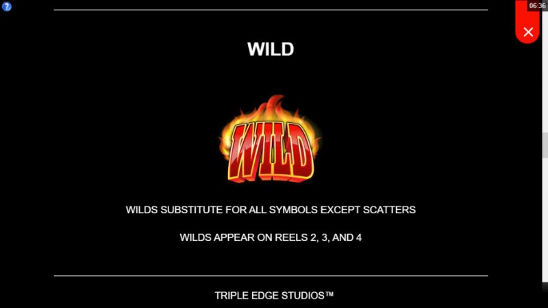 Diamond Inferno :: Wild Symbols Rules