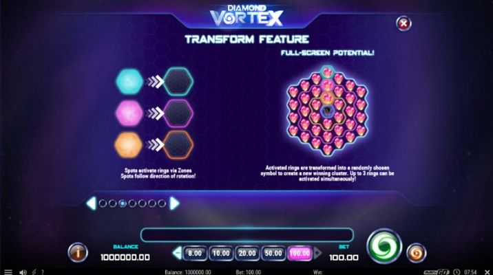 Diamond Vortex :: Transform Feature