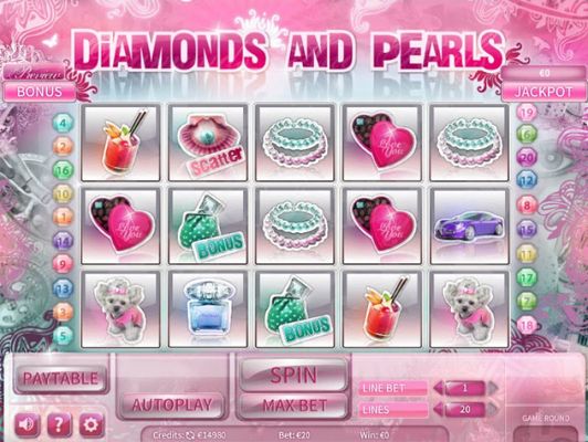 Diamonds and Pearls :: Main Game Board