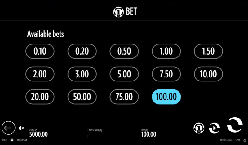 Available Betting Options