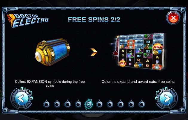 Doctor Electro :: Free Spins Rules