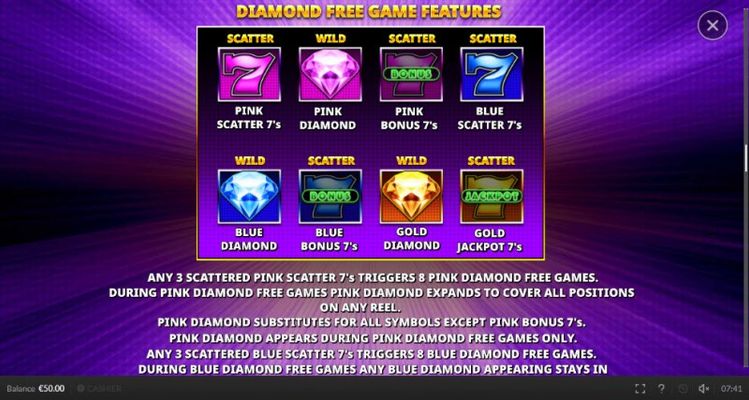 Diamond Free Game Feature