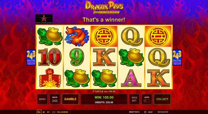 A four of a kind win