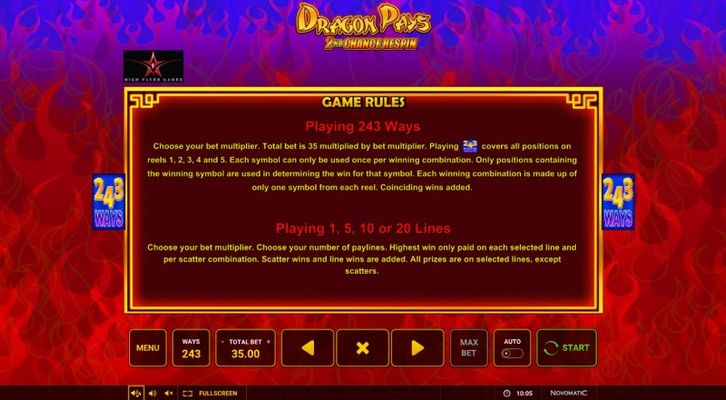 Dragon Pays :: Feature Rules