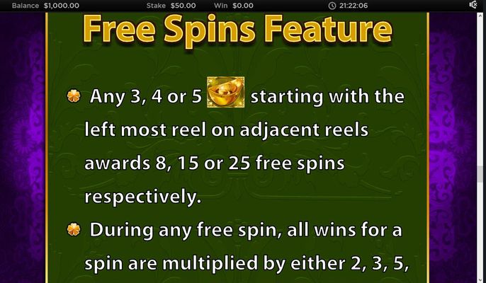 Dragon Power :: Free Spins Rules