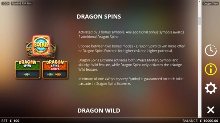 Dragon tribe :: Dragon Spins