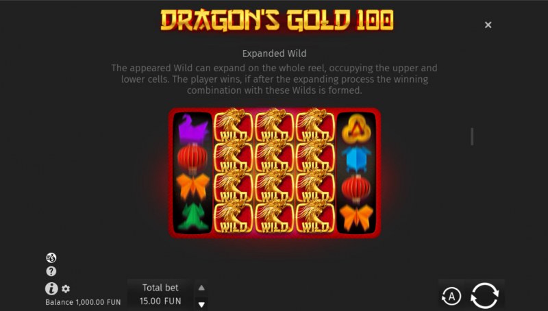 Dragon's Gold 100 :: Expanded Wild