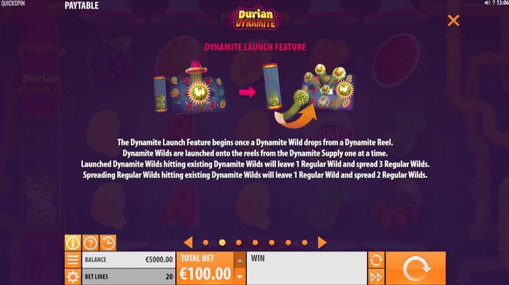 Durian Dynamite :: Feature Rules