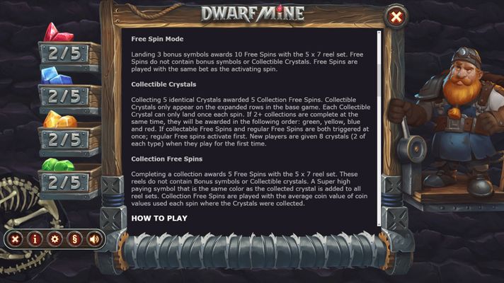 Dwarf Mine :: General Game Rules