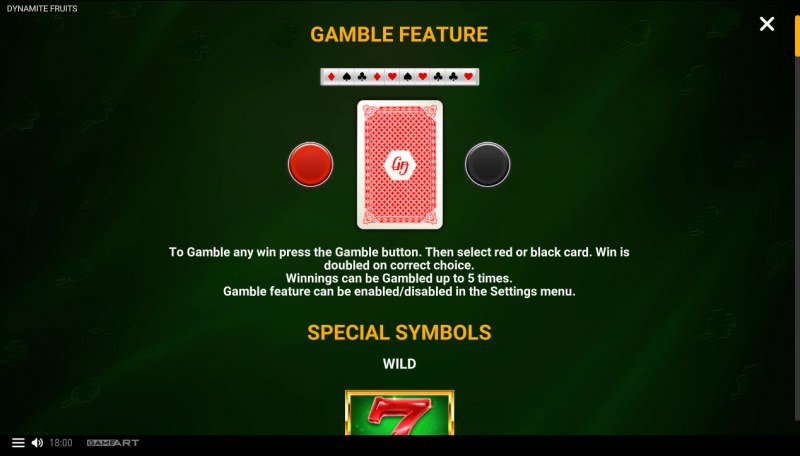 Gamble feature