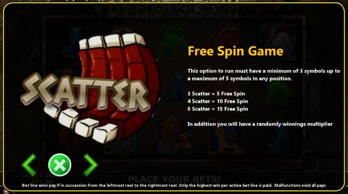 Free Spins Rules