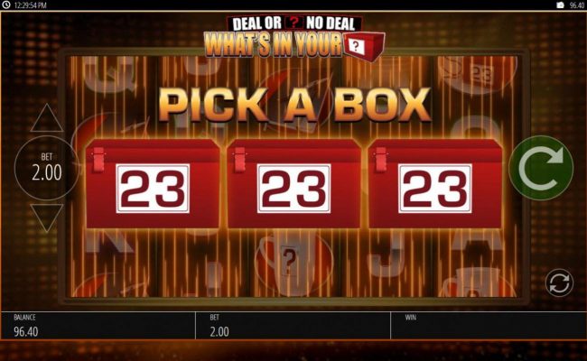 Pick a Box