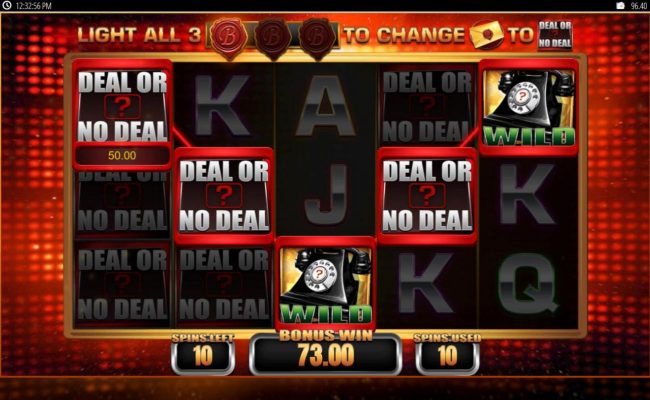 A winning Five of a Kind triggered during the free spins feature.