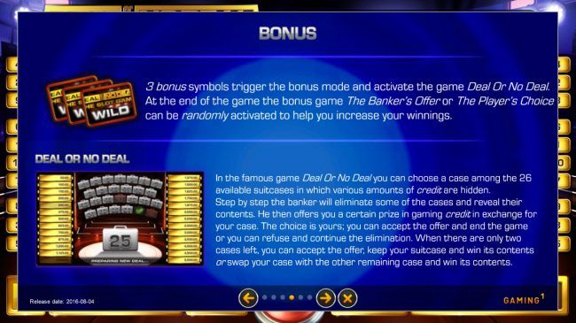 Bonus Game Rules