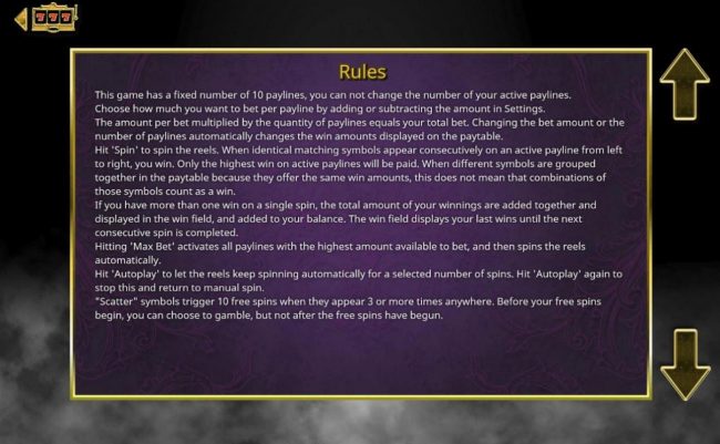 General Game Rules