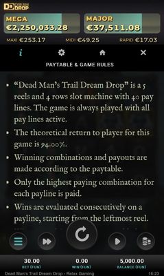General Game Rules