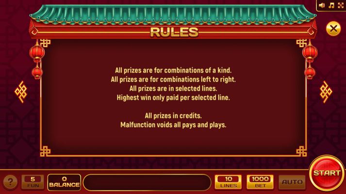 General Game Rules