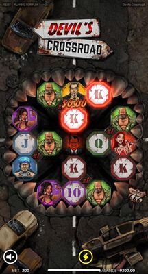 Three of a Kind win