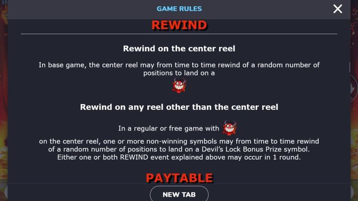 Re-Wind Feature