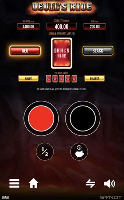 Red or Black Gamble Feature