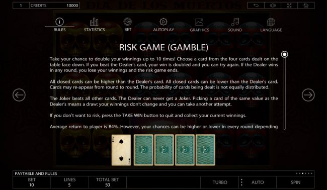 Gamble Feature Rules