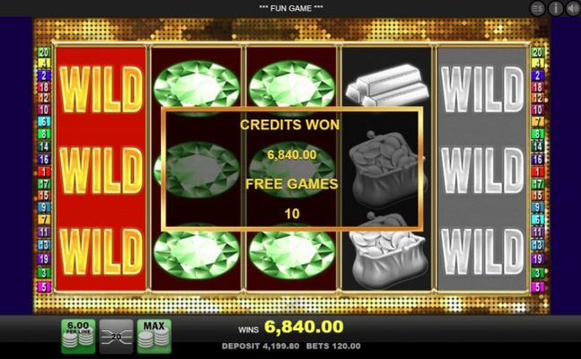 Total Free Spins Payout