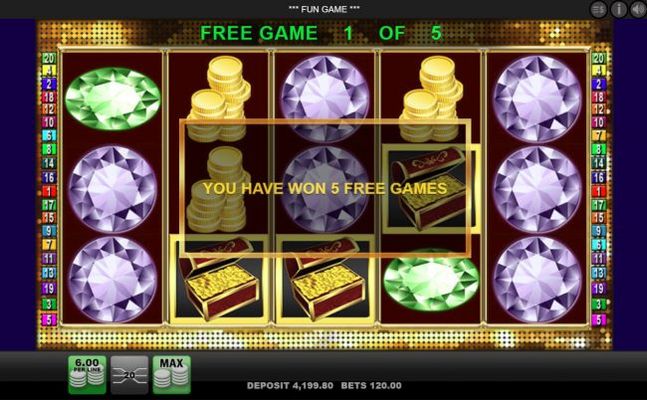 Scatter win triggers the free spins feature