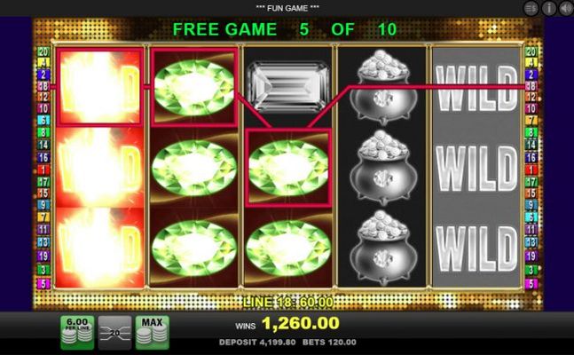 Free Spins Game Board