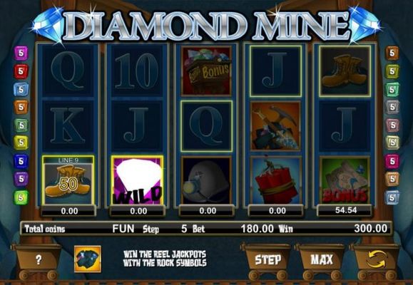 Miner free spins pays out a 300.00 award
