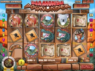 three map symbols triggers bonus feature