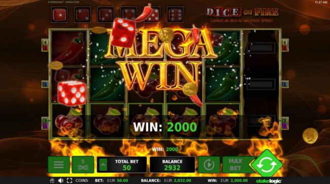 A 2000.00 Mega Win!