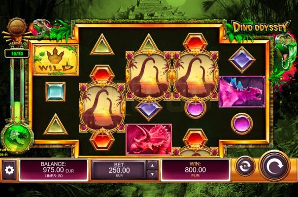 Scatter win triggers the free spins feature