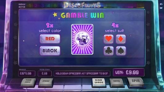 gamble feature game board