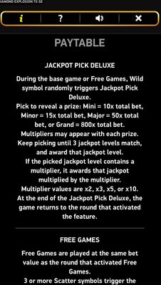 Jackpot Feature