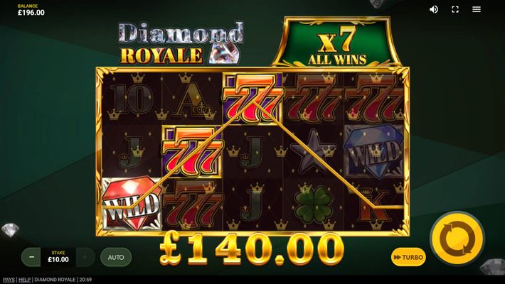 Three of a Kind win