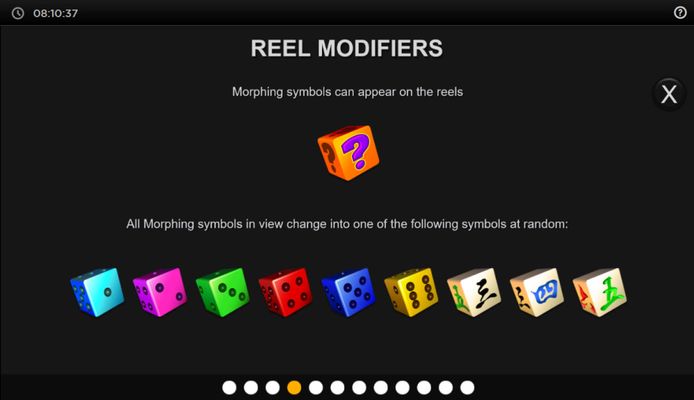 Dice Spinner Megaways :: Reel Modifiers