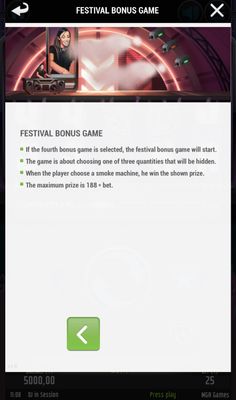 Festival Bonus Game