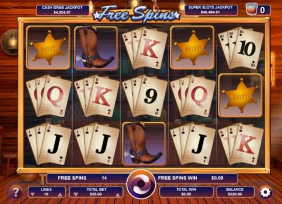 Free Spins Game Board